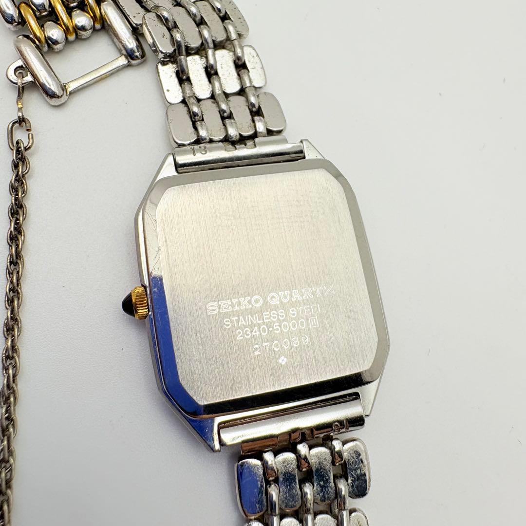 【美品】新品電池 SEIKO セイコー クレドール 腕時計 コンビ レディース