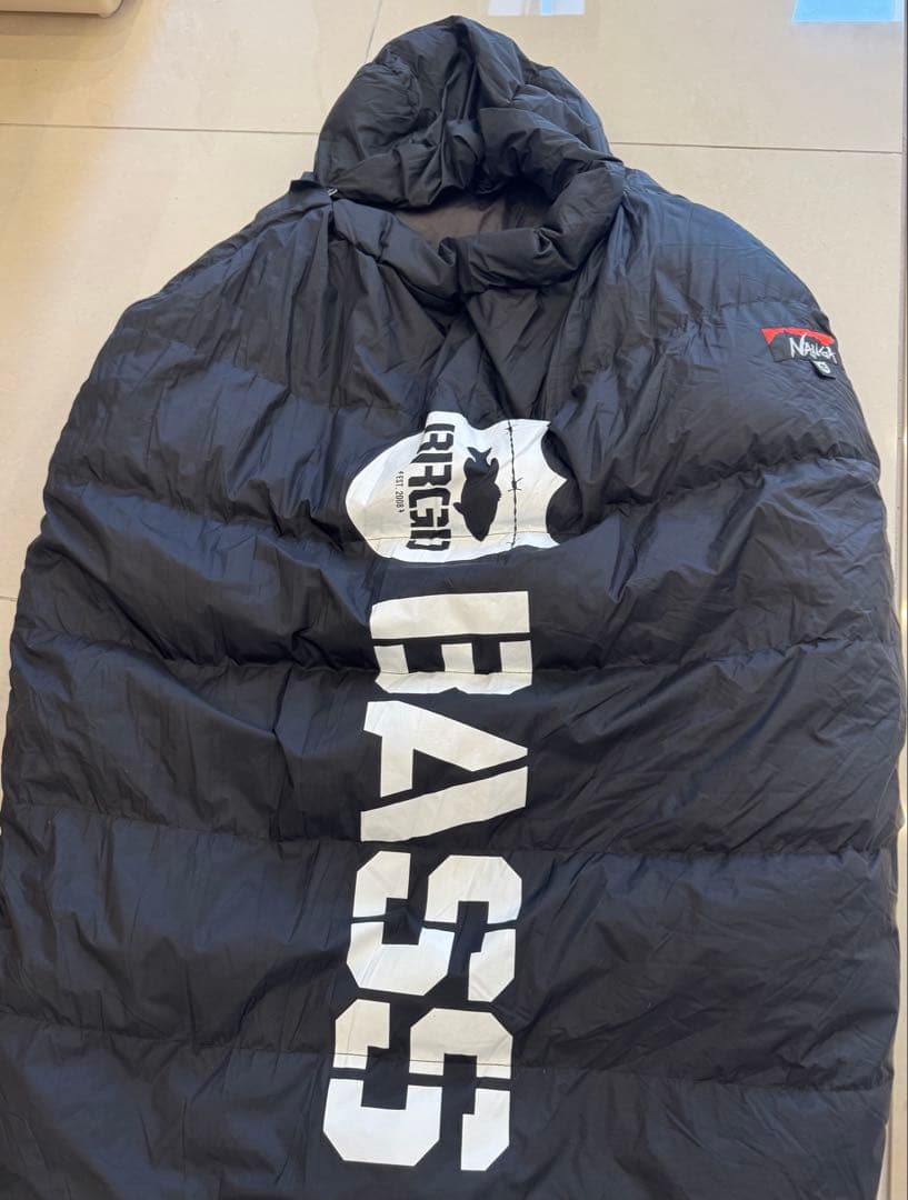 希少激レア！入手困難！NANGA × BASS BRIGADE オーロラ寝袋！！