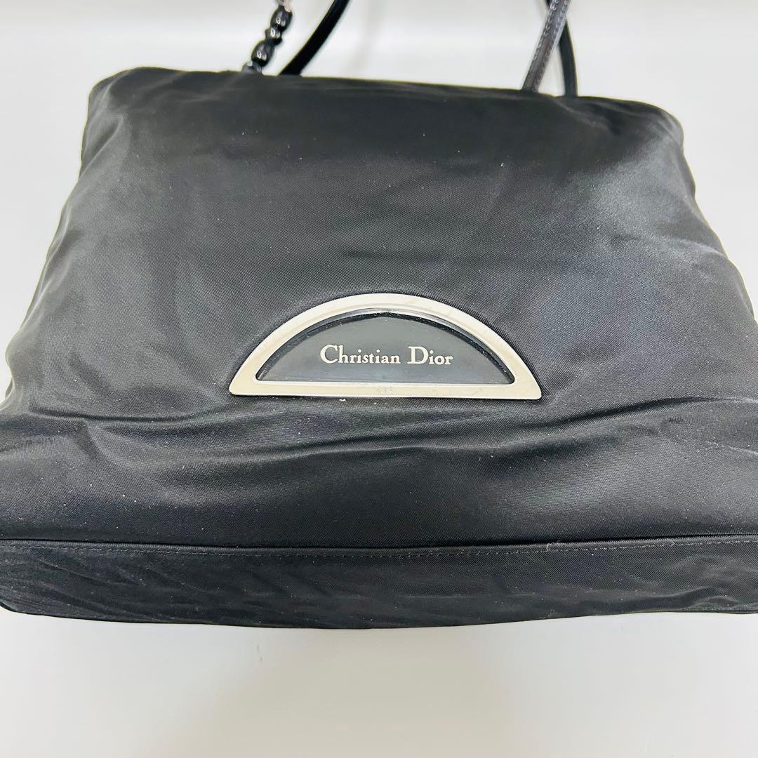 Dior クリスチャンディオール マリスパール トートバッグブラック系