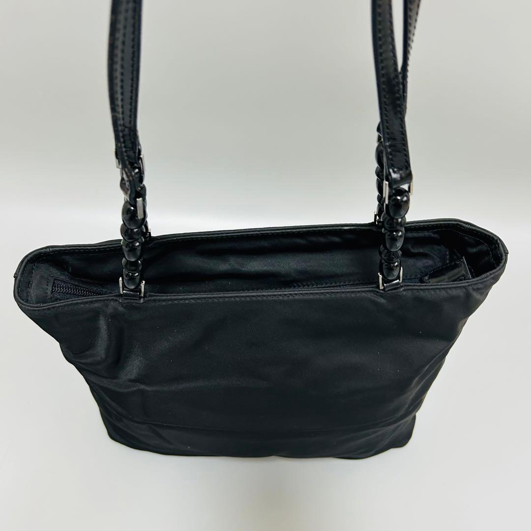 Dior クリスチャンディオール マリスパール トートバッグブラック系