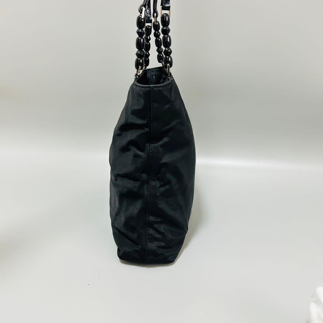 Dior クリスチャンディオール マリスパール トートバッグブラック系