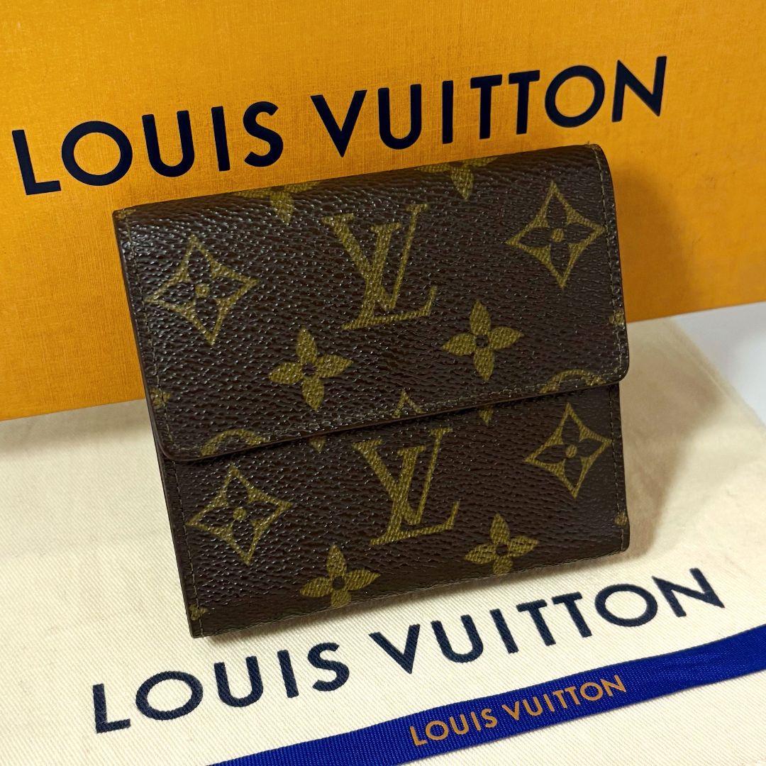 【美品】ルイヴィトン ポルト モネビエ カルトクレディ Wホック 折り財布