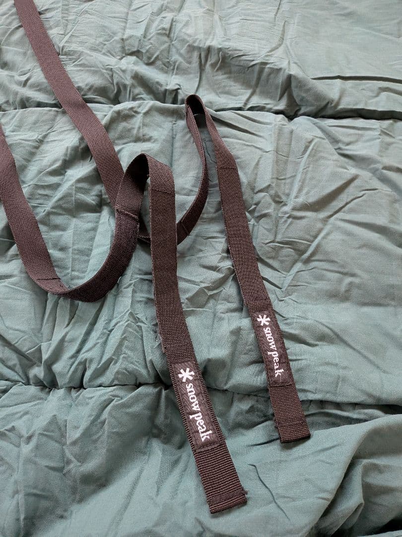  peak セパレートシュラフ オフトンワイドチェックBD009(赤)