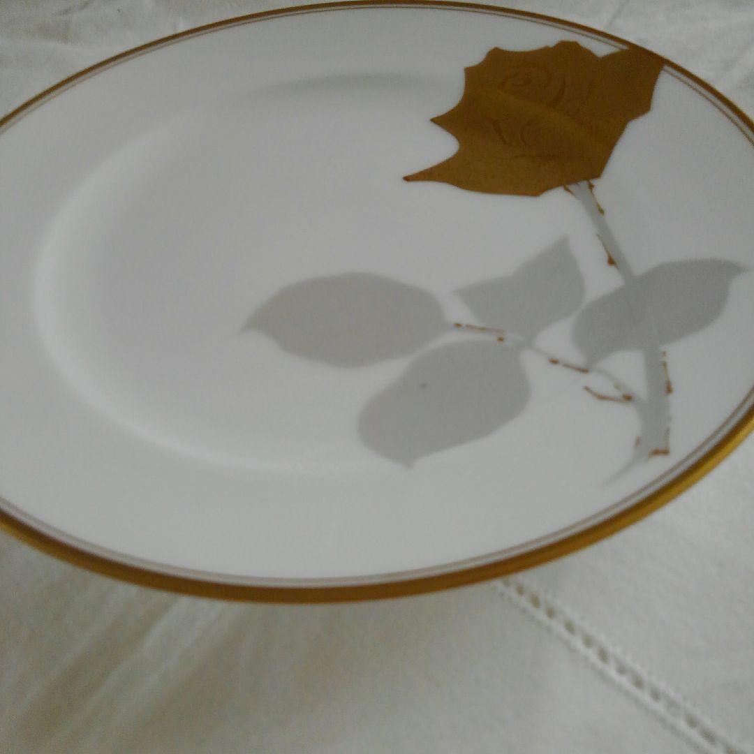 金蝕ばら　ケーキ皿　2枚