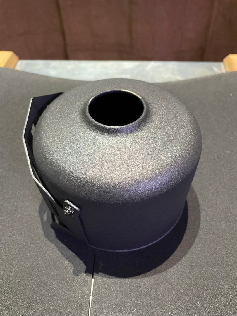 スノーピーク フォールディングトーチ アシモクラフツ 黒騎士OD缶カバーセット