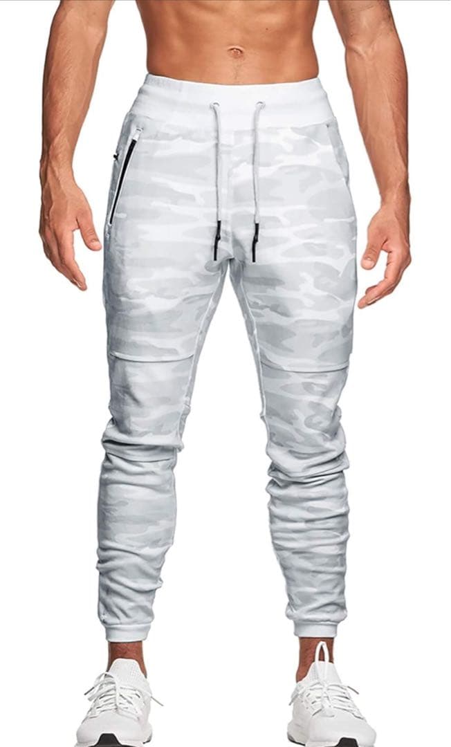 ASRV Jogger ホワイトカモフラージュ スウェットパンツ