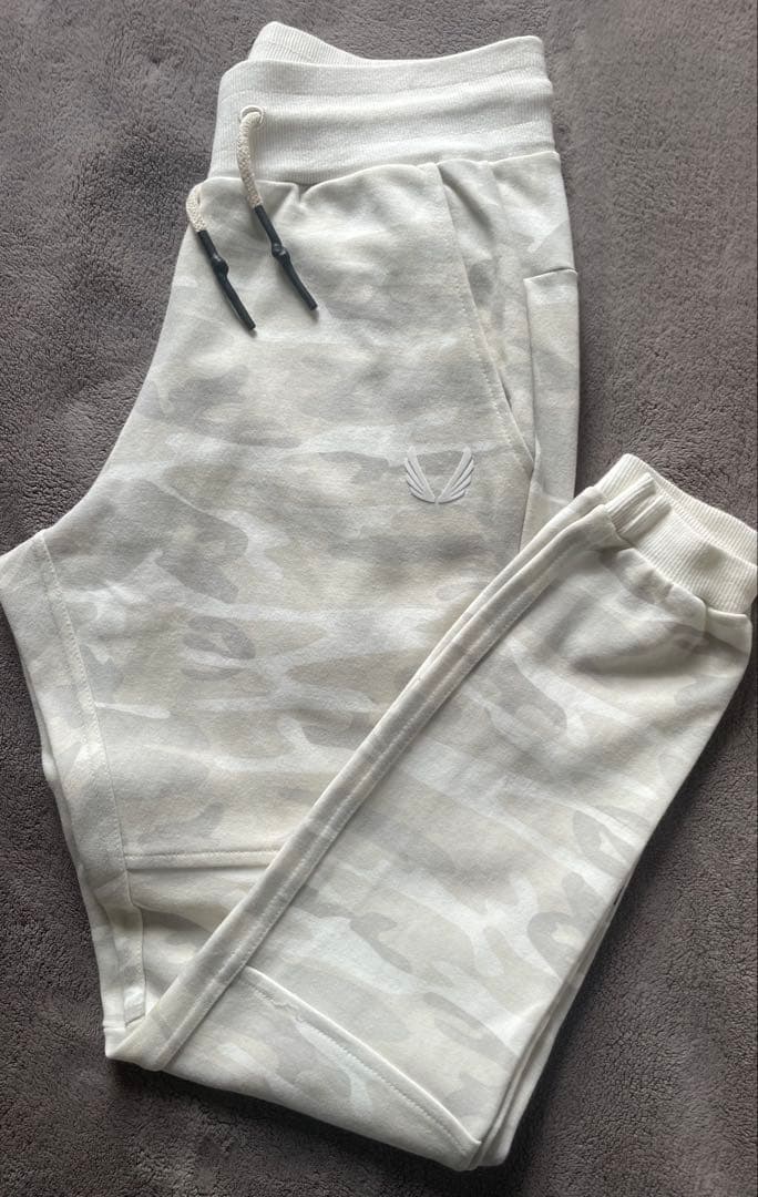 ASRV Jogger ホワイトカモフラージュ スウェットパンツ