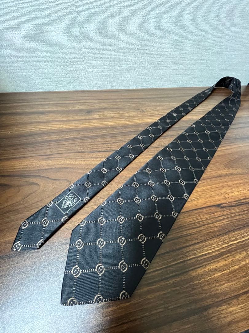 Y.m【箱付き 美品】GUCCI グッチ ネクタイ 2008年ビンテージ