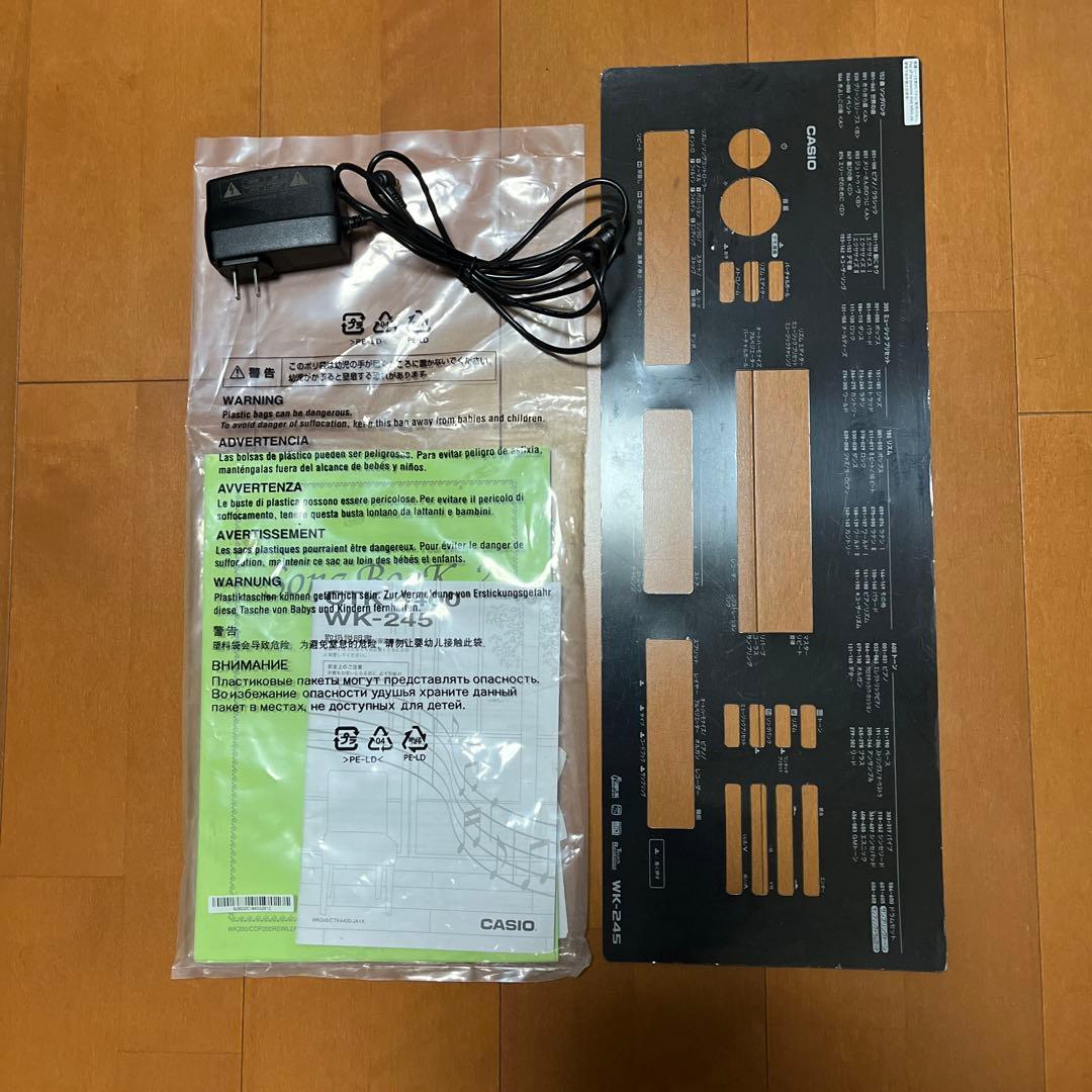 CASIO カシオ　キーボード　WK-245　76鍵