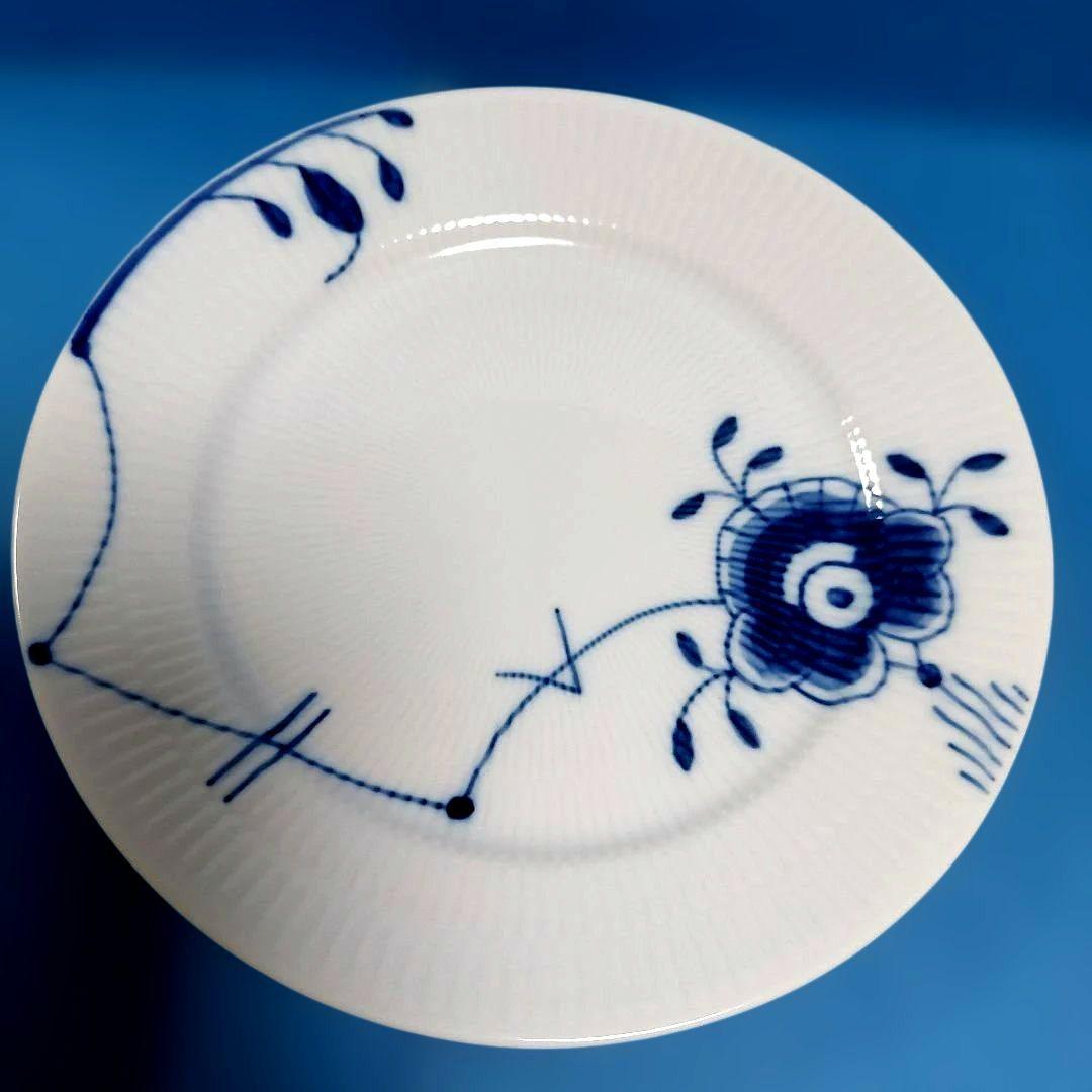 【ロイヤルコペンハーゲン】ブルーフルーテッド　メガ　22cm 4枚セット