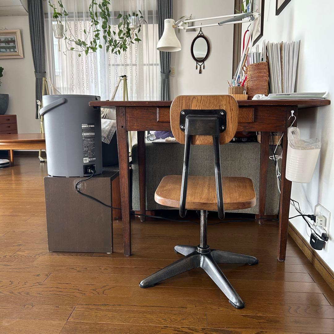 1点もの ヴィンテージ アンティーク ダイニングチェア デスクチェア 回転椅子