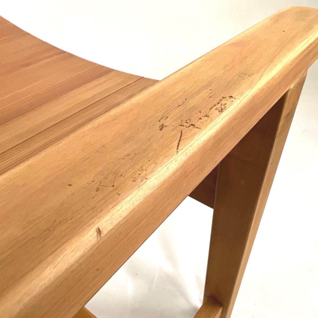 無垢材スツール・肘付きスツール