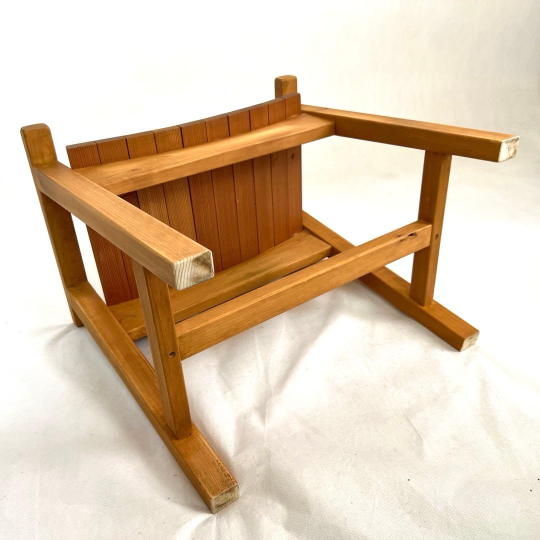 無垢材スツール・肘付きスツール