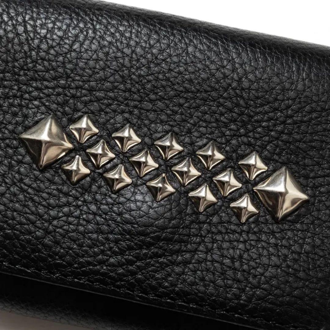 小物 CALEE STUDS LEATHER MULTI WALLET