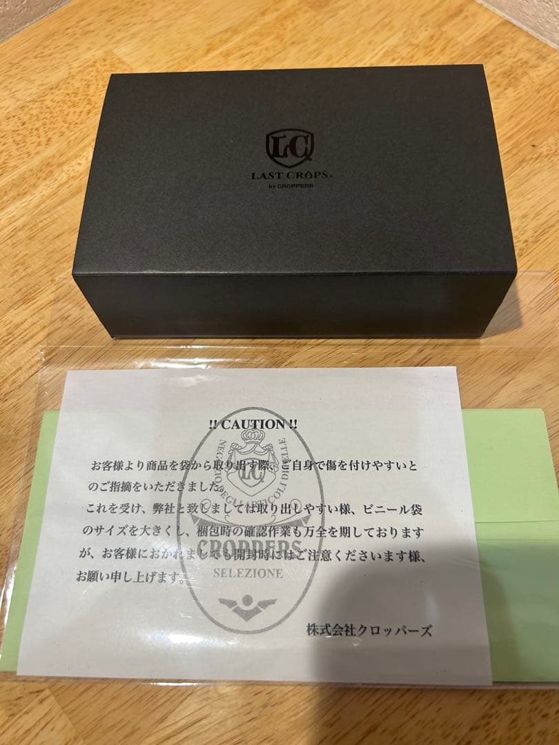 専用　新品LASTCROPS LCTONGUEフルシェルコードバン　スタンプ付