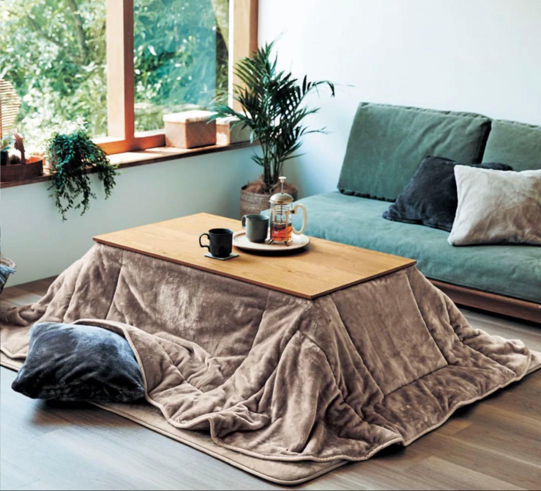 完売品　ベルメゾン グータラグ ダブルコーナーローソファーセット小　メルトロ