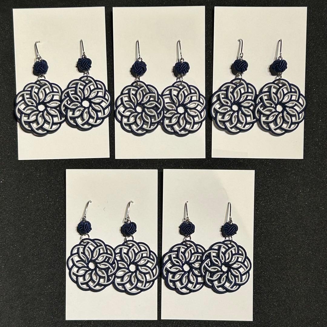 ゆあ★水引ピアス＆イヤリング 51点