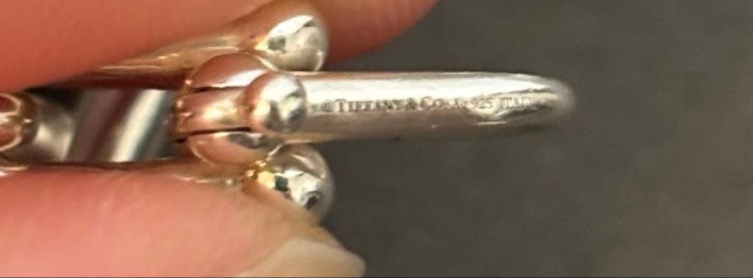 ハードウェア グラジュエイテッドリンクネックレス