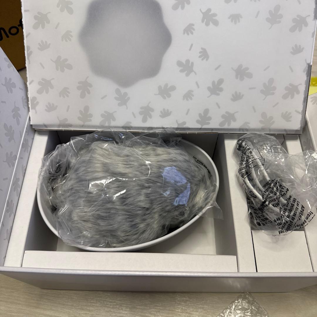 美品！ペットロボットMoflin モフリン 毛皮交換済！シルバーcasio