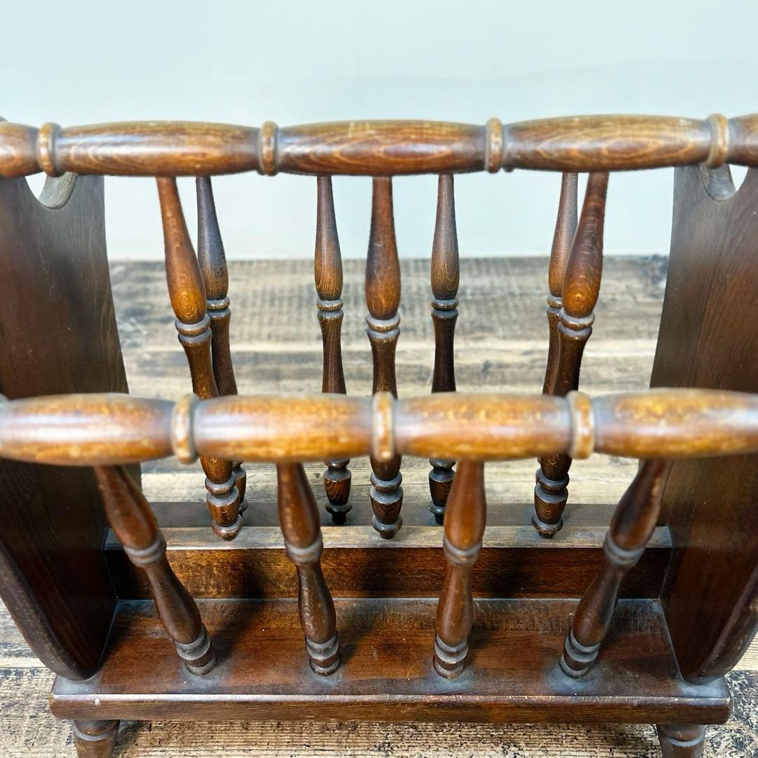 1960〜70年代 マガジンラック 木製 古家具 ヴィンテージ 日本製 輸出家具