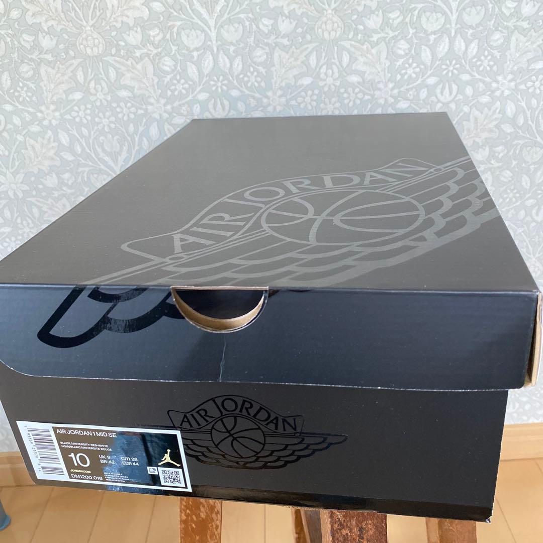 NIKE AIR JORDAN 1 MID SE \"ELEPHNAT\" 未使用