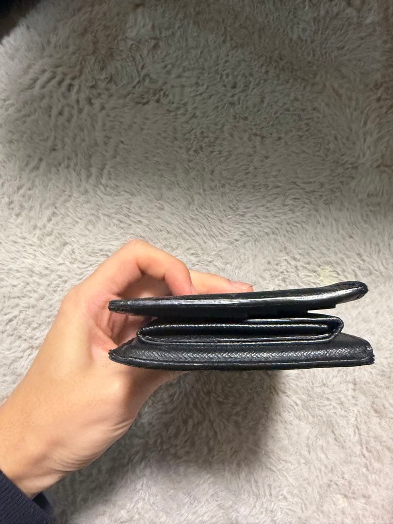 ルイ・ヴィトン ブラック 二つ折り財布