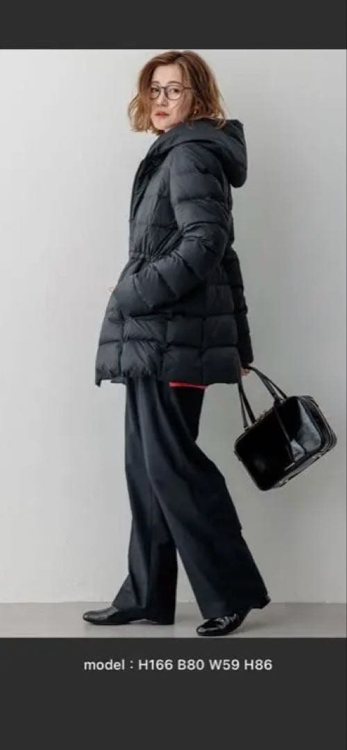 【VERY12月号掲載】シレータフタ ミドル丈 ダウンコート38 極美品