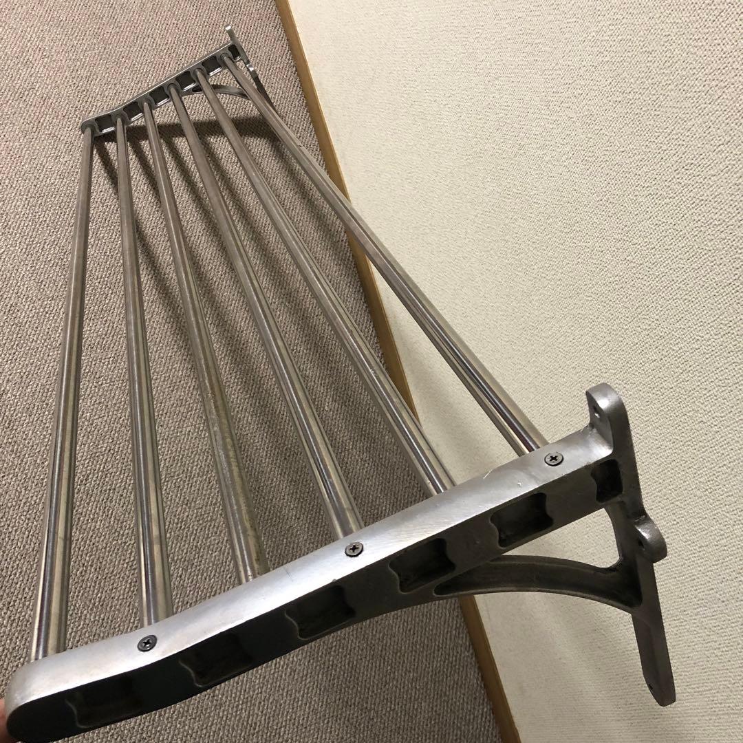 業務用　ステンレス 壁掛けパイプ棚 パイプ棚