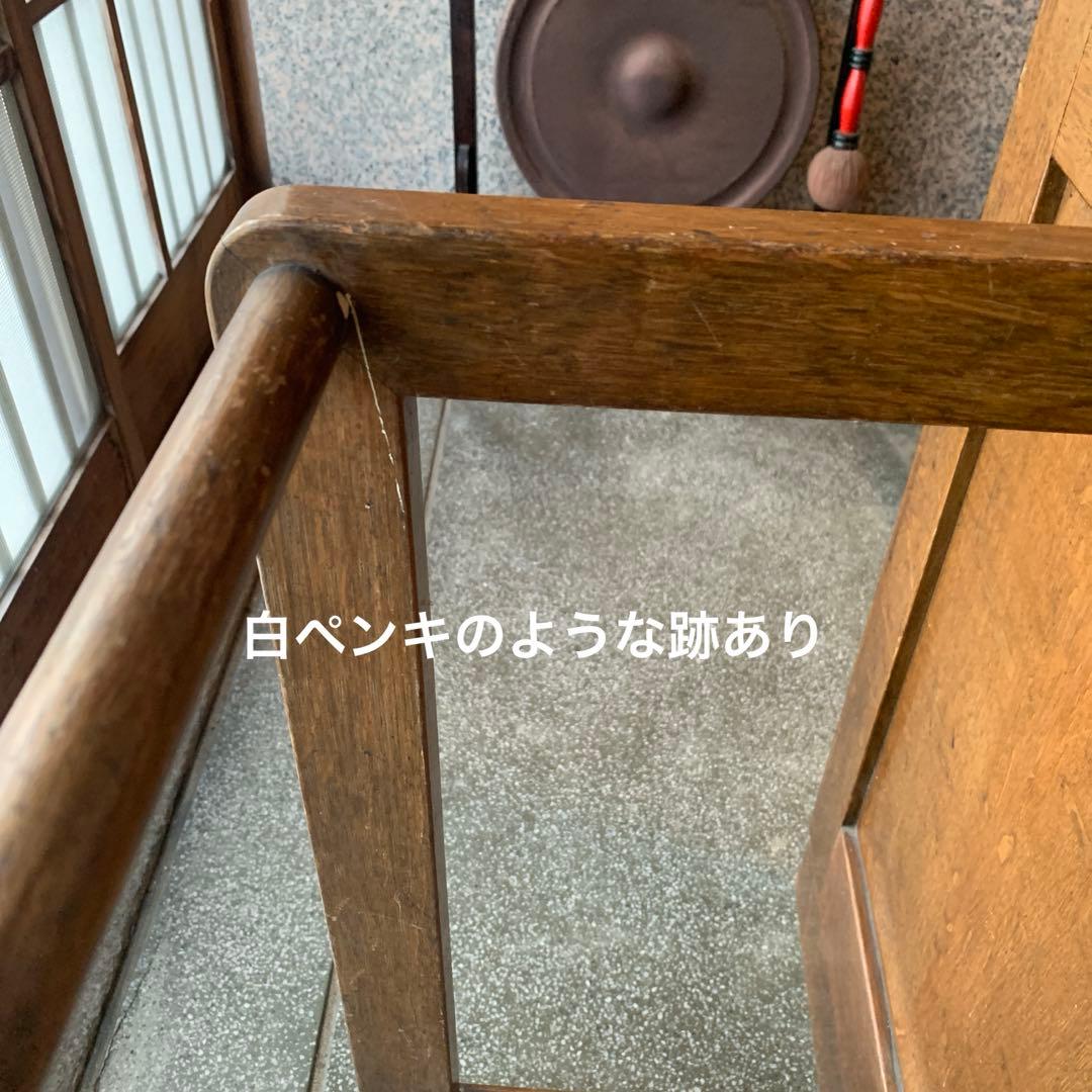 レトロ　傘立て　コート掛け　木製