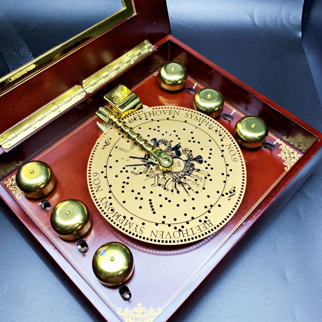 ミスタークリスマス ミュージカル 6 ベル オルゴール ディスク 16枚