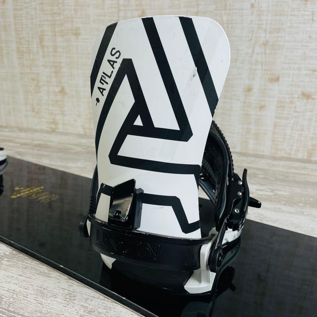 NOVEMBERバックシティー158 &ユニオン　アトラスM スノーボードセット