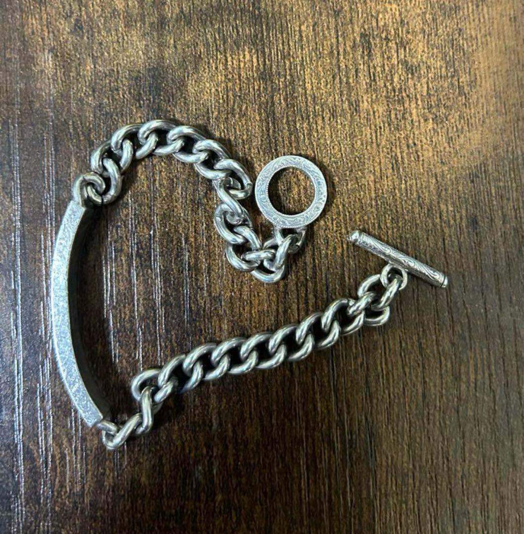 アクセサリー ANTIDOTE BUYERS CLUB Engraved IDBracelet