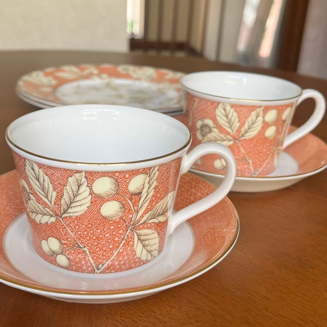 【美品】ウェッジウッド★フランシス★トリオペア　（パターンＡ）