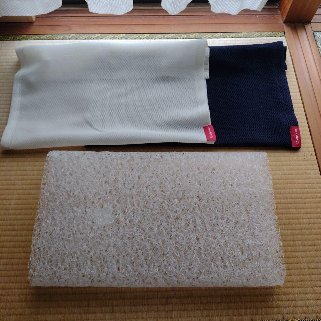 美品　ブレインスリープ　ピロー　LOWタイプ、カバー2枚