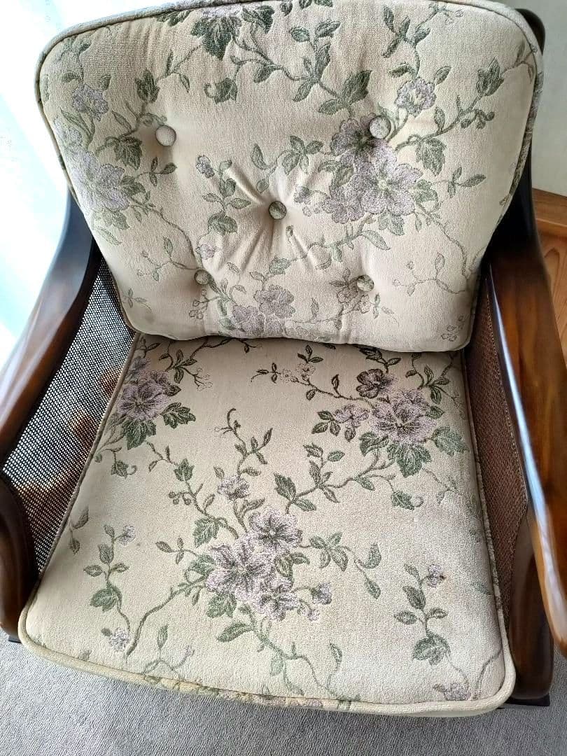 カリモク コロニアル アームチェア　椅子