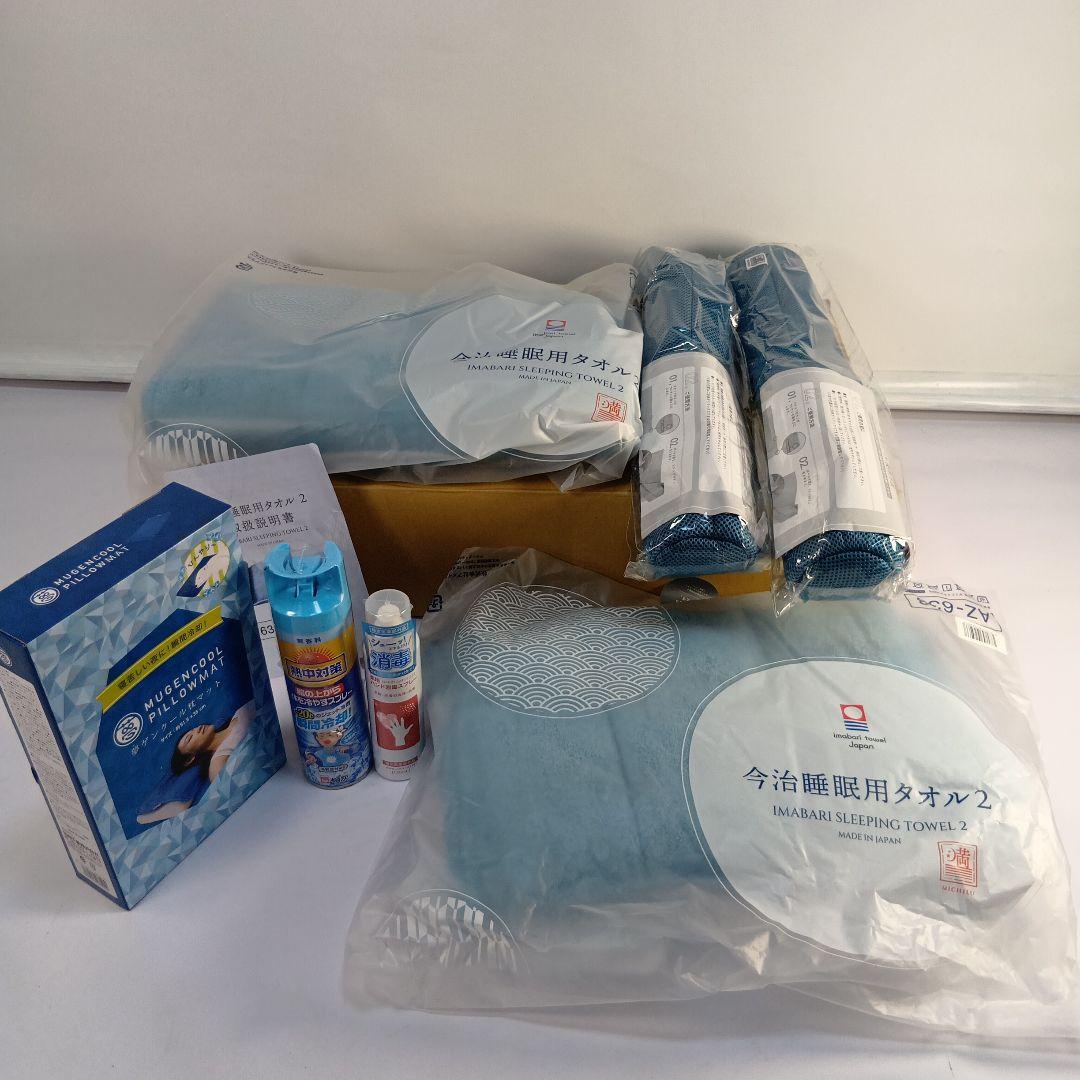 【送料無料】今治睡眠用枕用タオル2 　2個　その他3点【匿名配送】