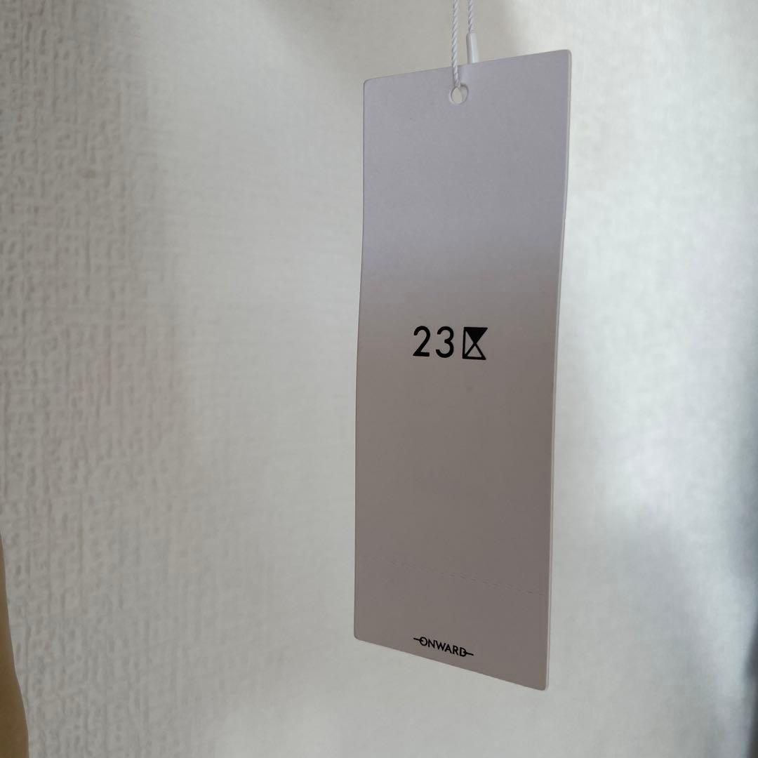 【新品】　23区　中綿ノンステッチロングアウター　コート　32