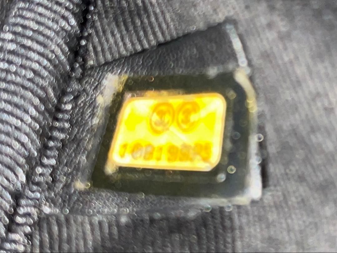 シャネル ボストンバッグ　パリ ニューヨークライン ブラック