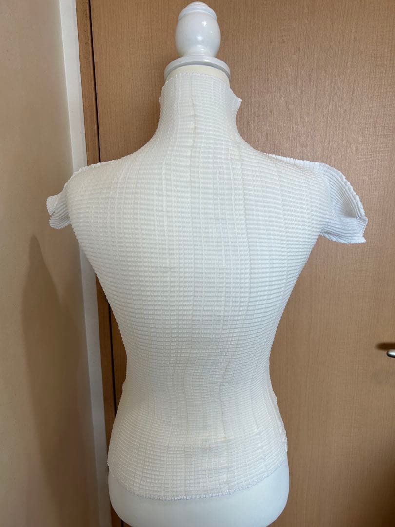 ⭐️本日限定価格⭐️プリーツプリーズトップス白極美品⭐️