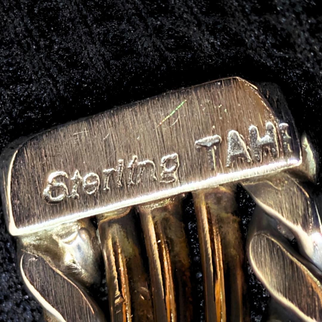 【美品】Navajo Tahe バングル／12K GF×SV925／迅速発送