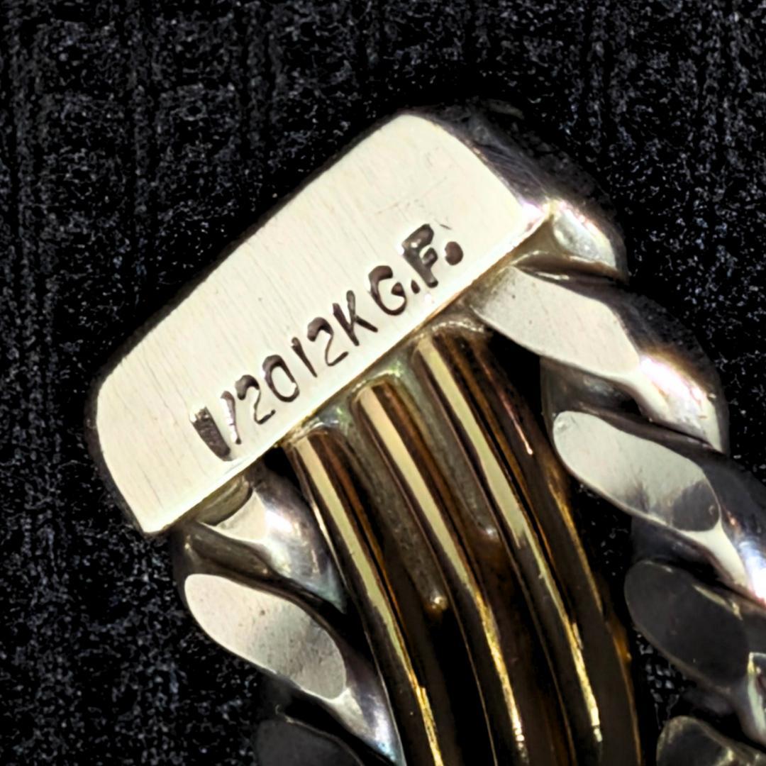 【美品】Navajo Tahe バングル／12K GF×SV925／迅速発送