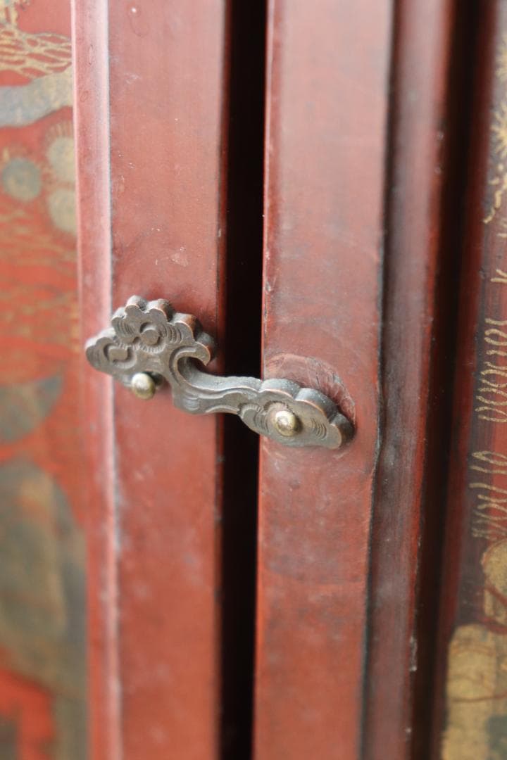 小物入れ　アンティーク　蒔絵