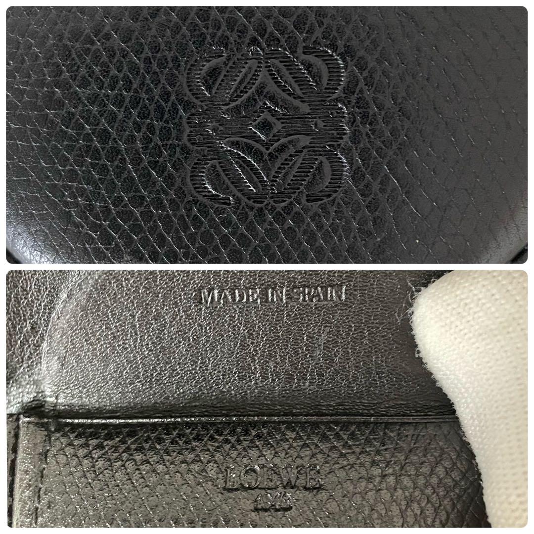⭐️LOEWE ロエベ ケース アナグラム ロゴ レザー ユニセックス