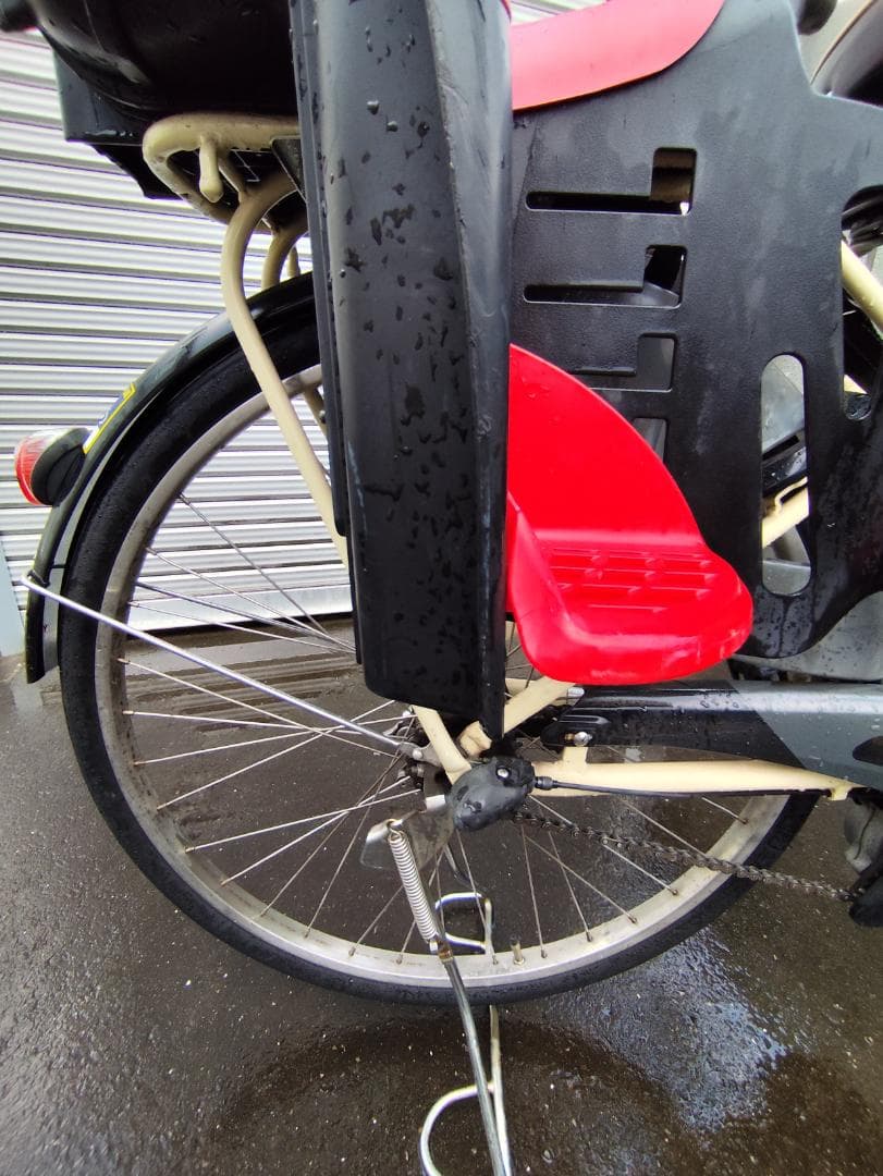 ヤマハ　パス　ナチュラ　26インチ　アシスト自転車 チャイルドシート付