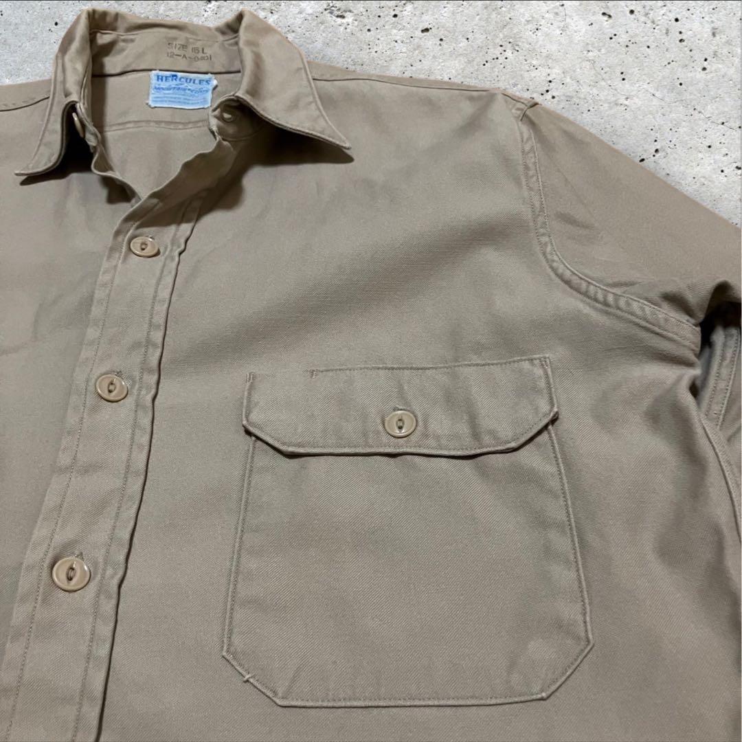 K*J様 50s HERCULES マウンテンクロス ワークシャツ マチ付き