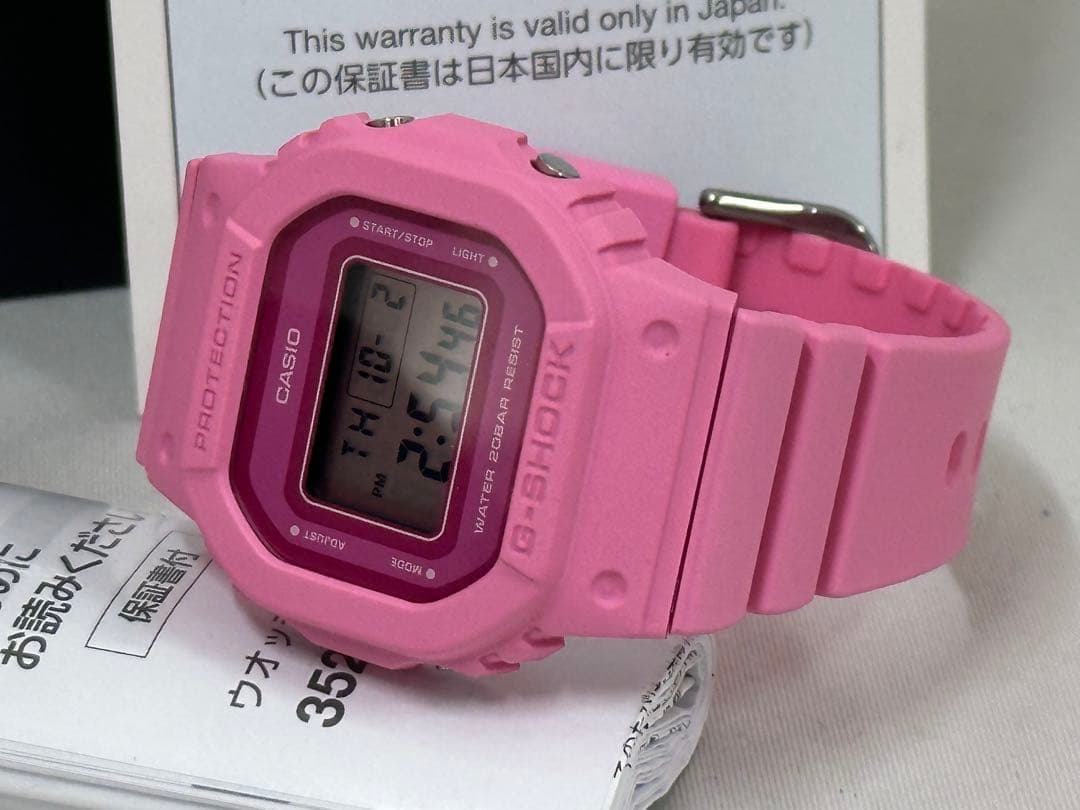 未使用品 カシオ G-SHOCK レディース GMD-S5610PP-4JF