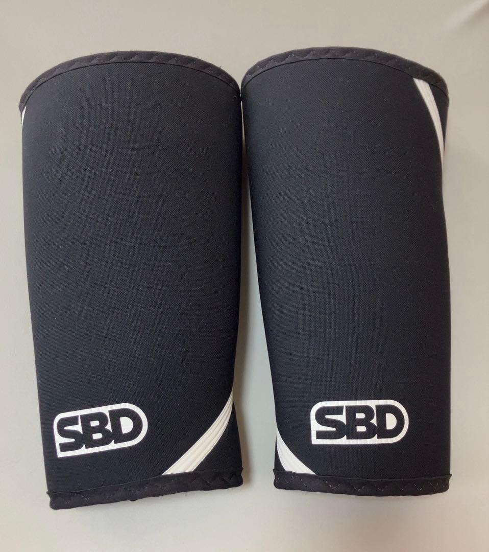 SBD ニースリーブ Lサイズ　白黒