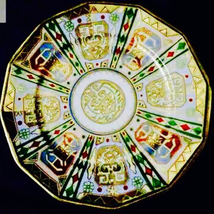 美品！1891初期オールドノリタケ12角お皿＊プレート