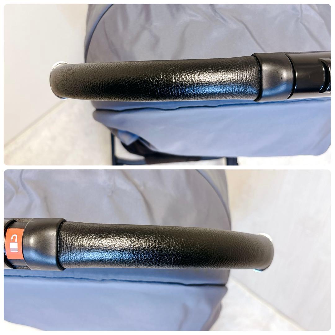 Aprica ラクーナ クッション AB グレー ベビーカー 両対面式