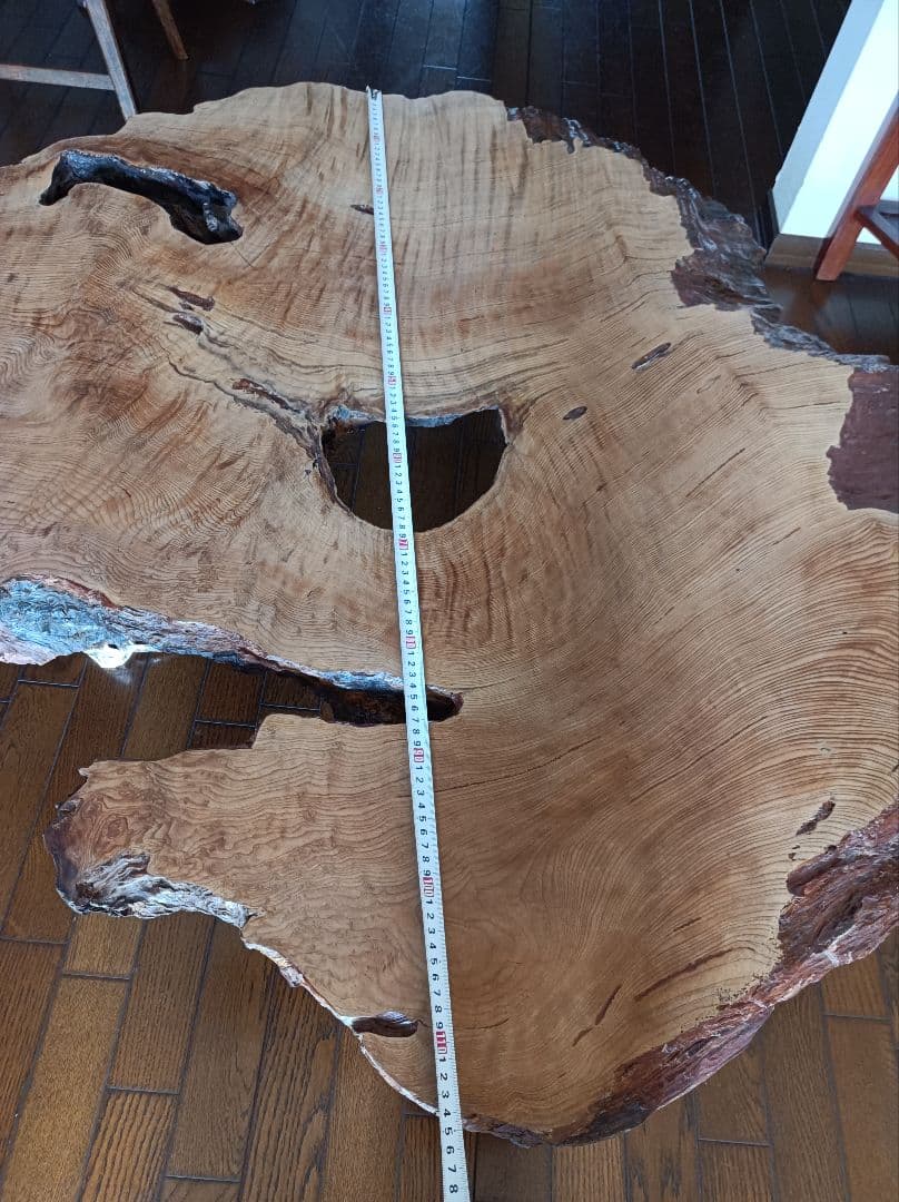 屋久杉　一枚板　ローテーブル